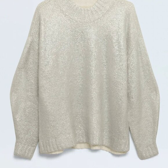 Carlen Sweater ~ Snow Disco - Picture 8 of 8